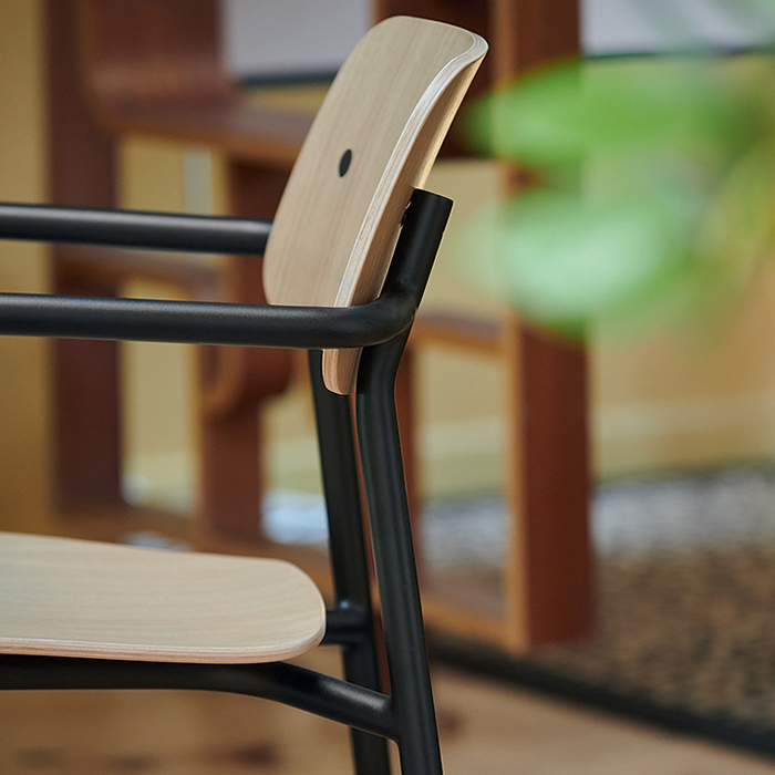 studie stuhl armlehnen detail 100078