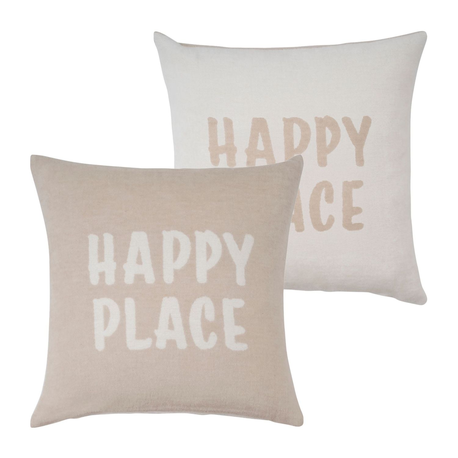 pad - Cozy Up Kissenhülle 50 x 50 cm sand-cream-happy