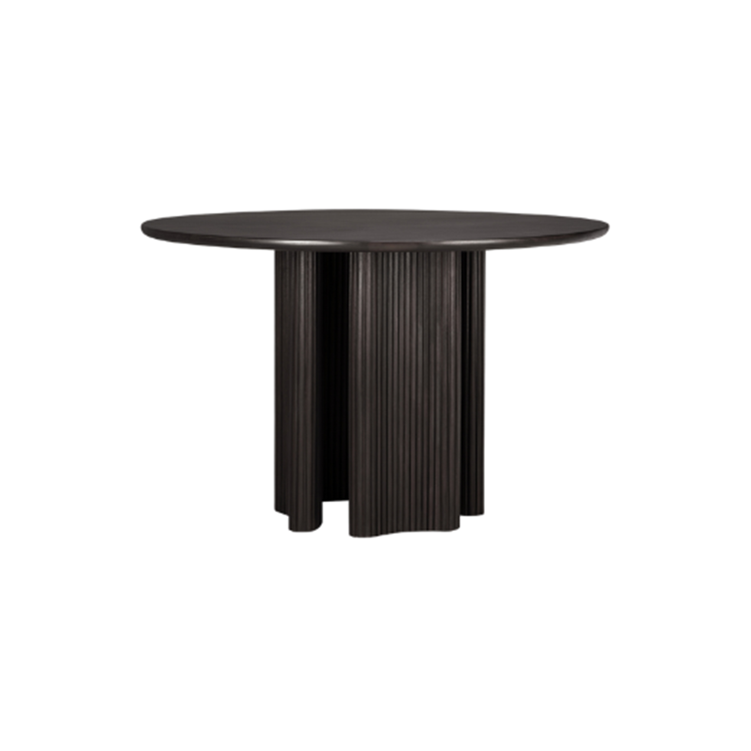 Ethnicraft - Roller Max Tisch rund mahagoni