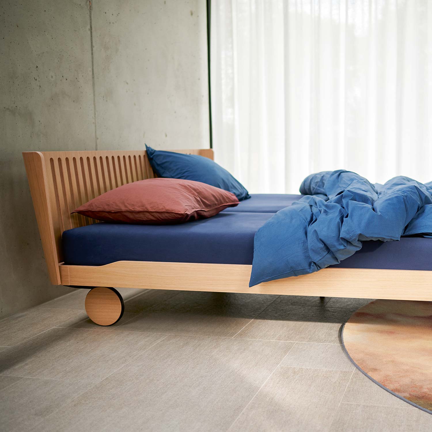 Auping - Noa Bett balanced oak 160 x 200 cm