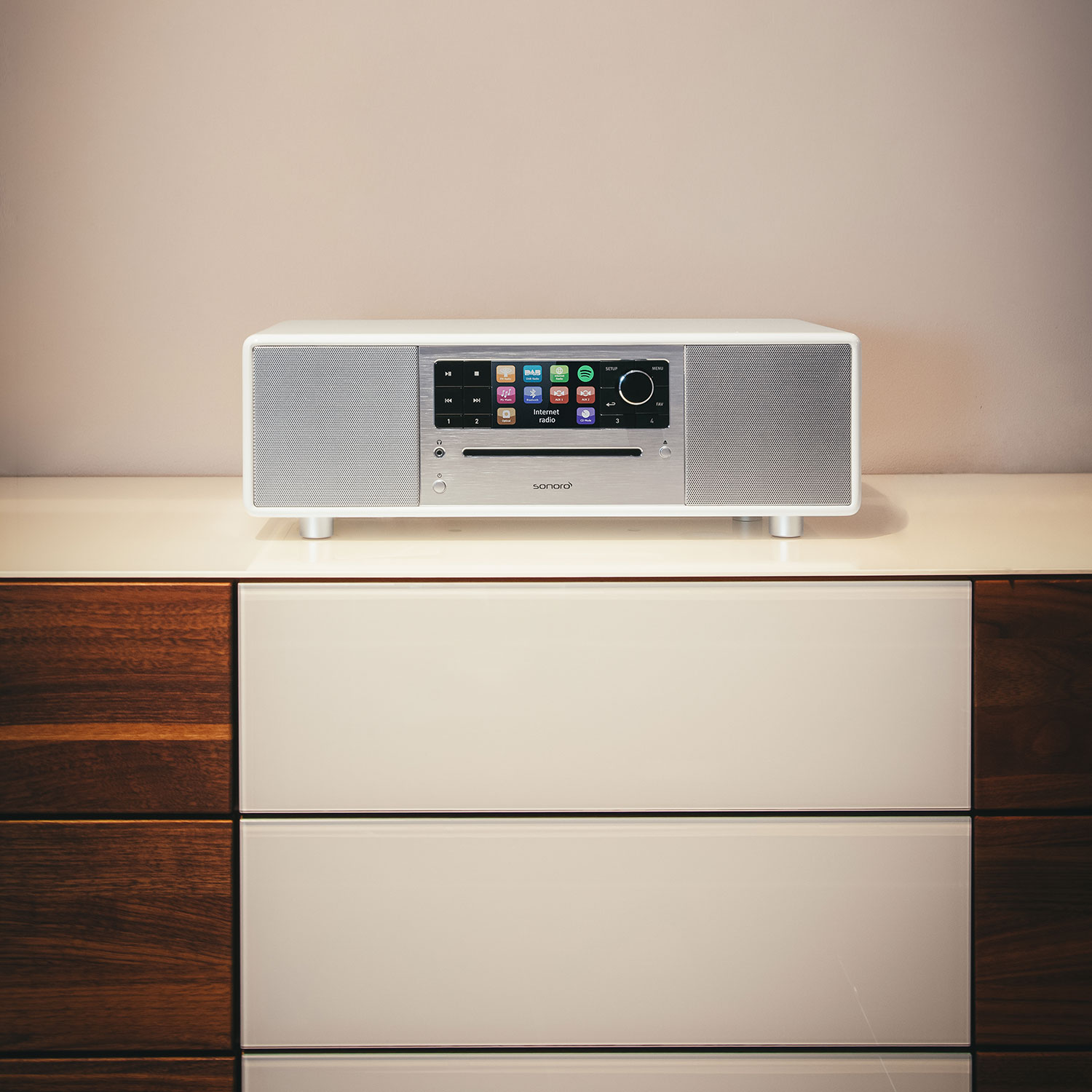 radio prestige weiss 87310