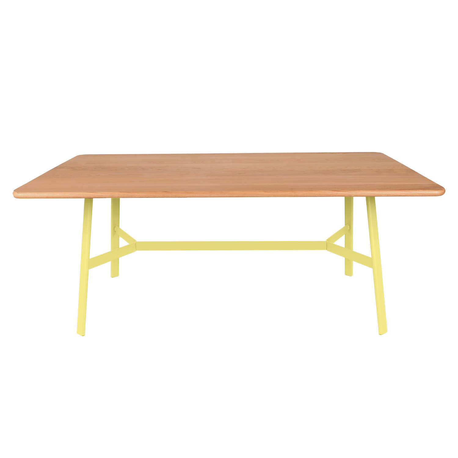 Fermob - So'O Tisch Eiche 180x90 cm zitronensorbet