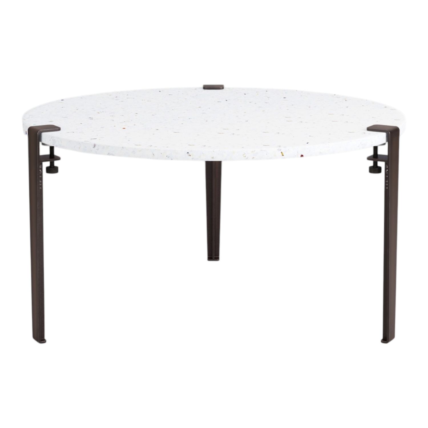 Tiptoe - Couchtisch Ø80 cm Venezia aus recyceltem Kunststoff