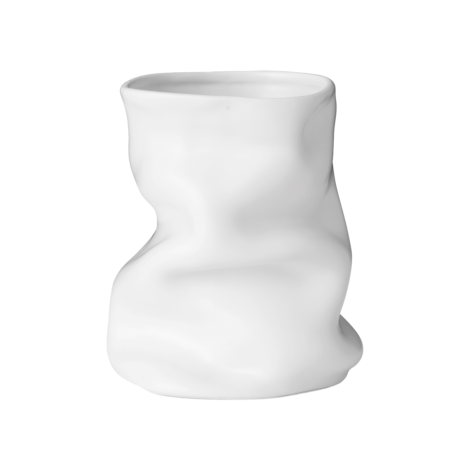 menu collapse vase weiss klein 93152