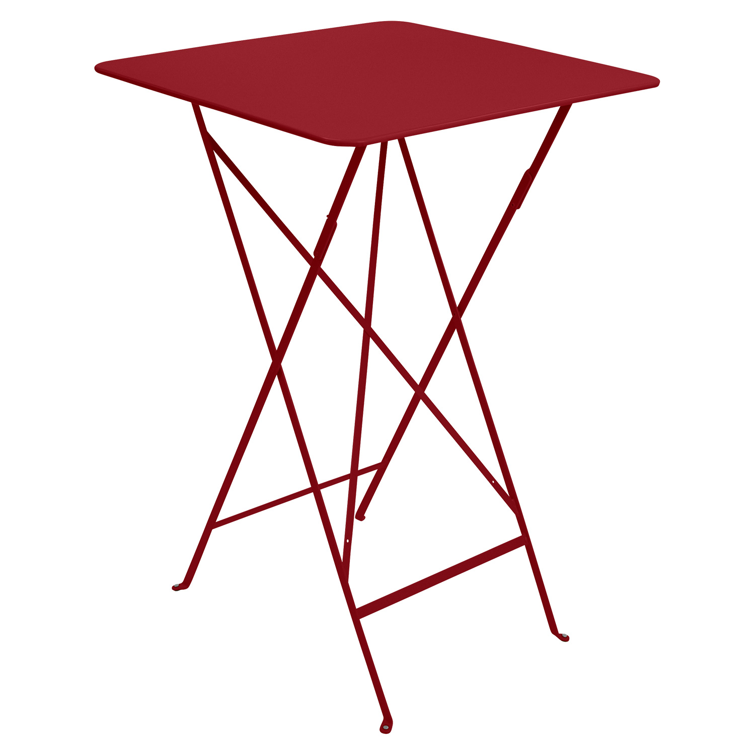 Fermob - Bistro Outdoor Stehtisch 71x71 cm chili