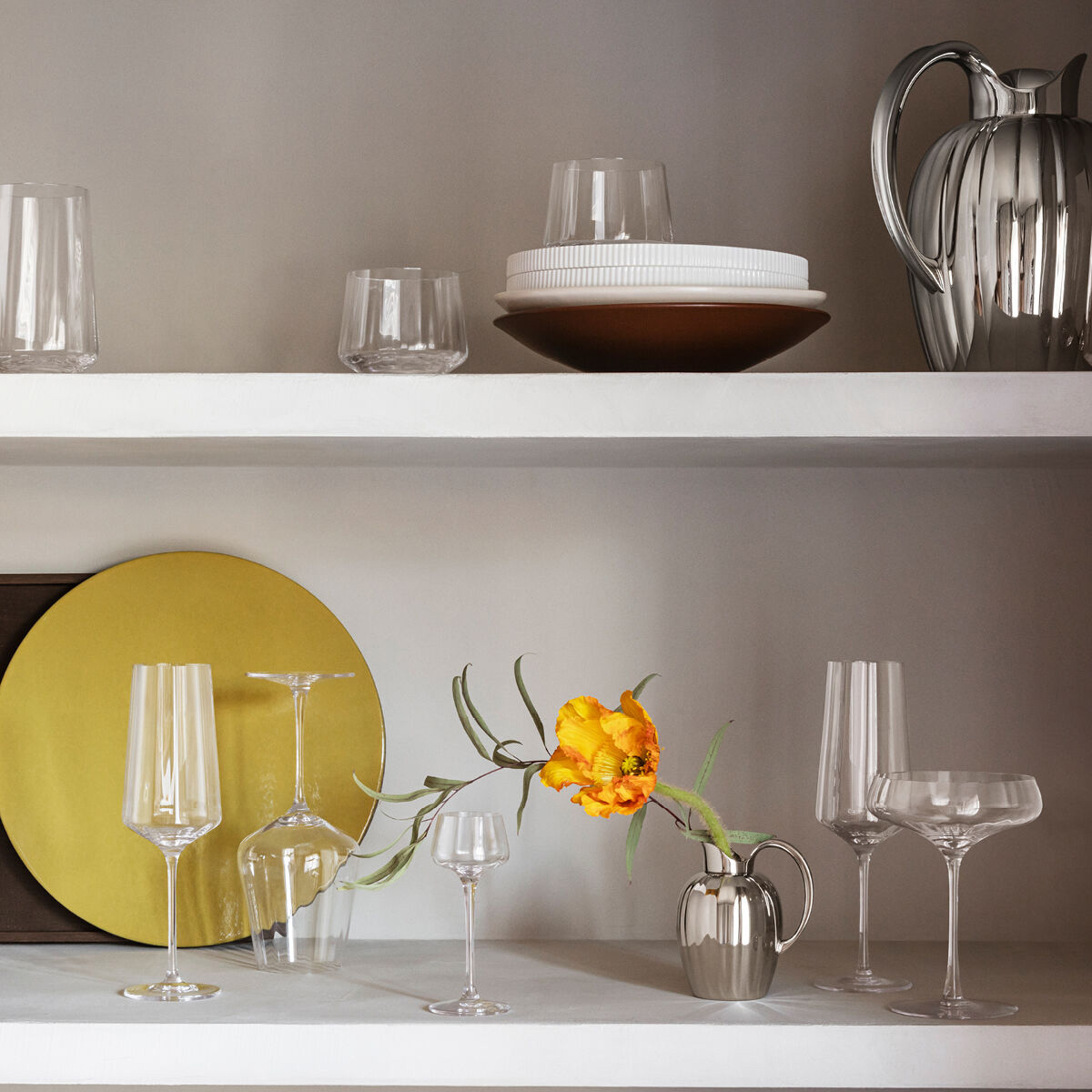 Georg Jensen - Bernadotte Sektgläser 6er-Set