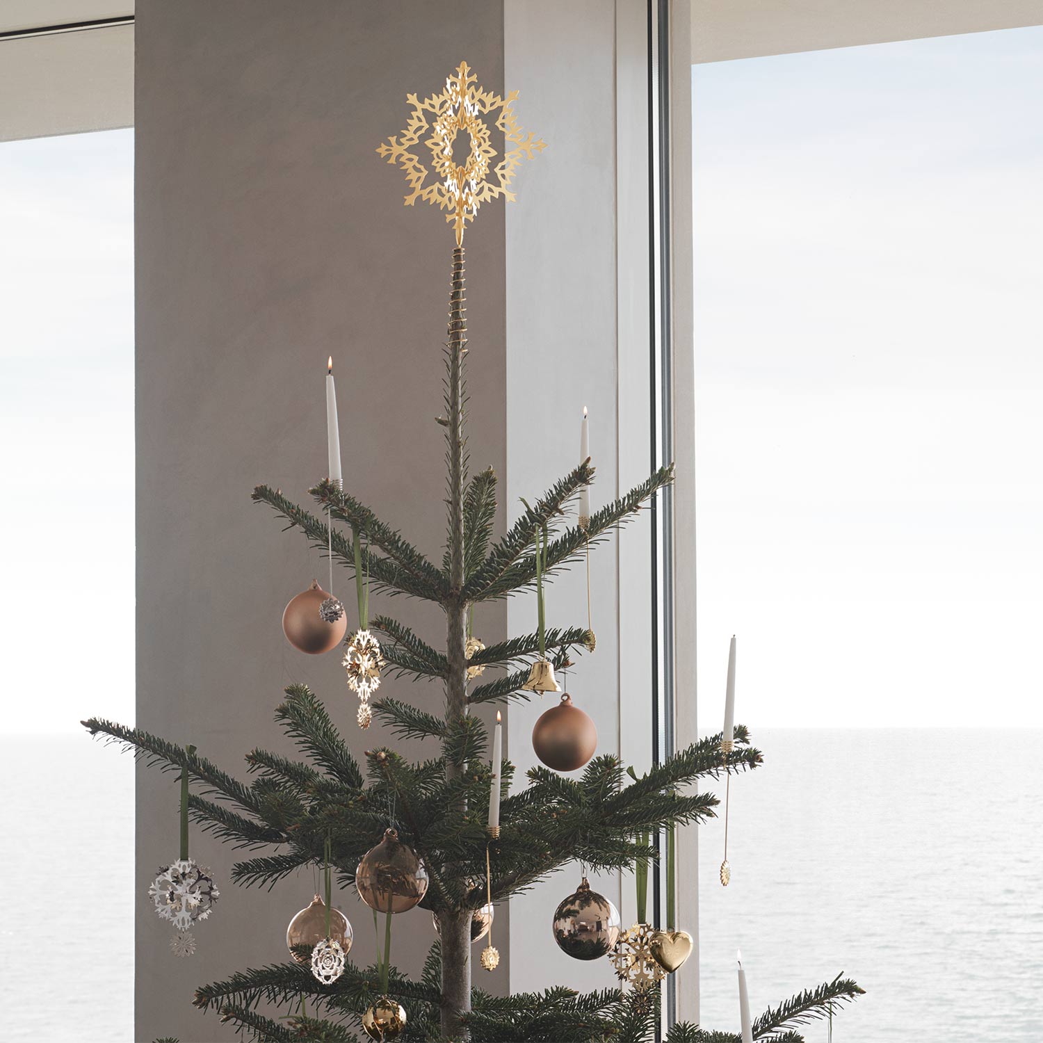 Georg Jensen - Eisblume Christbaumspitze