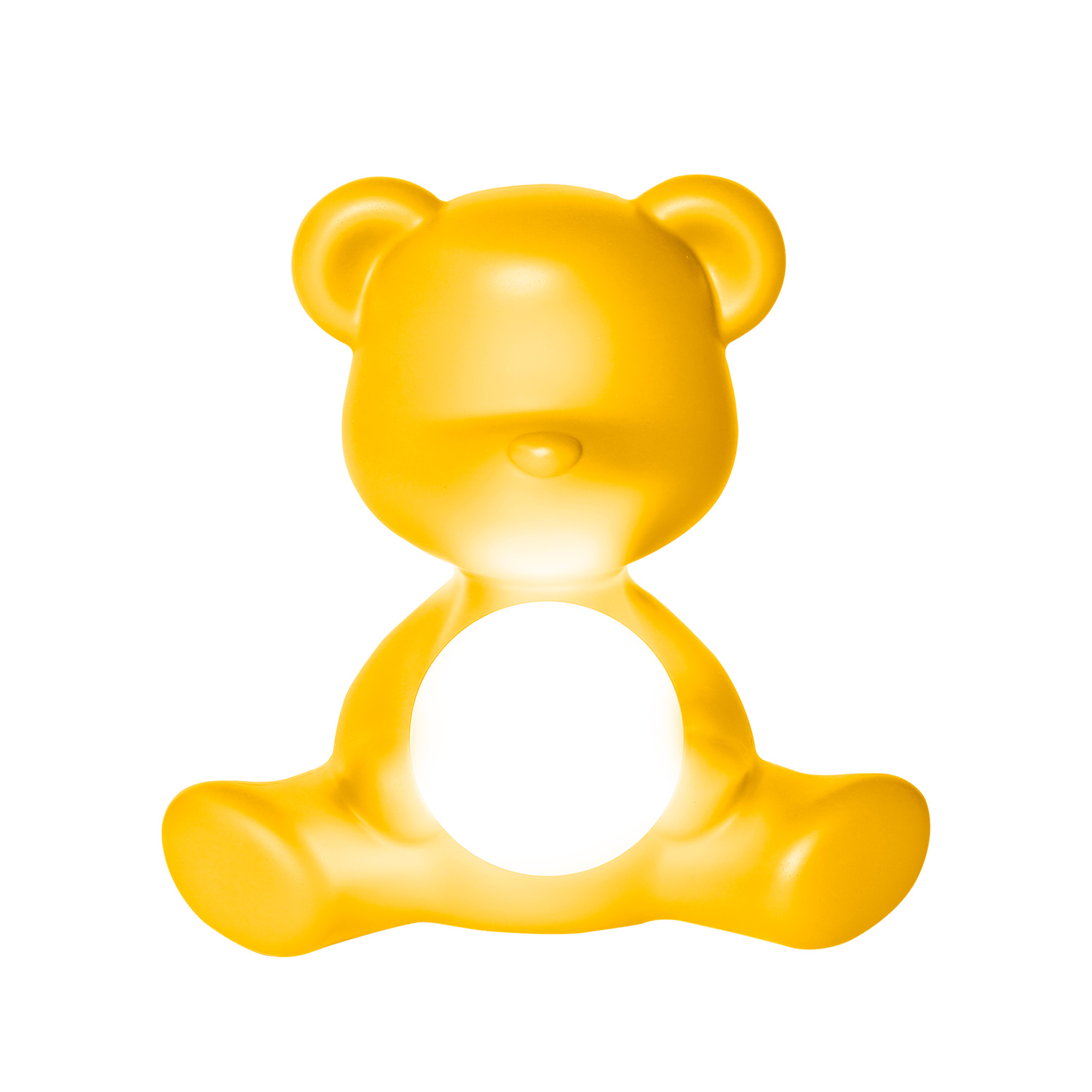 qeeboo teddy girl leuchte bright gelb 97700