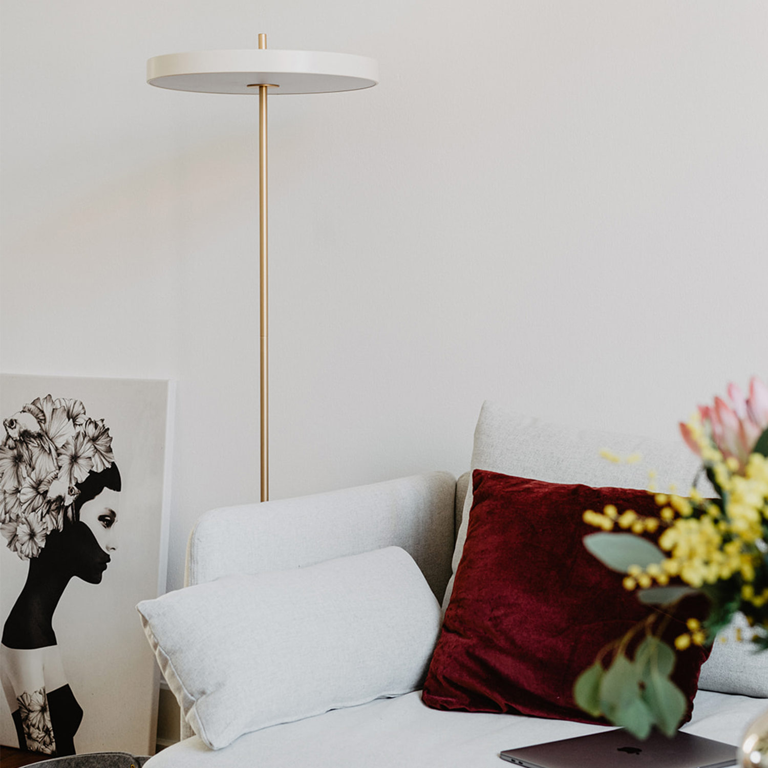 umage asteria stehleuchte christina hohner 70571