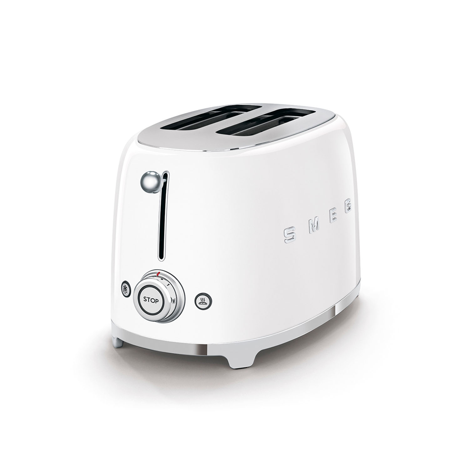Weiss 2 Scheibentoaster 50s Style TSF01 SMEG