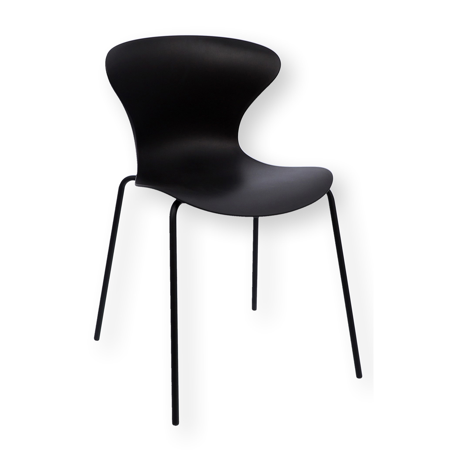 jan kurtz riva stuhl schwarz stahlrohr 72885