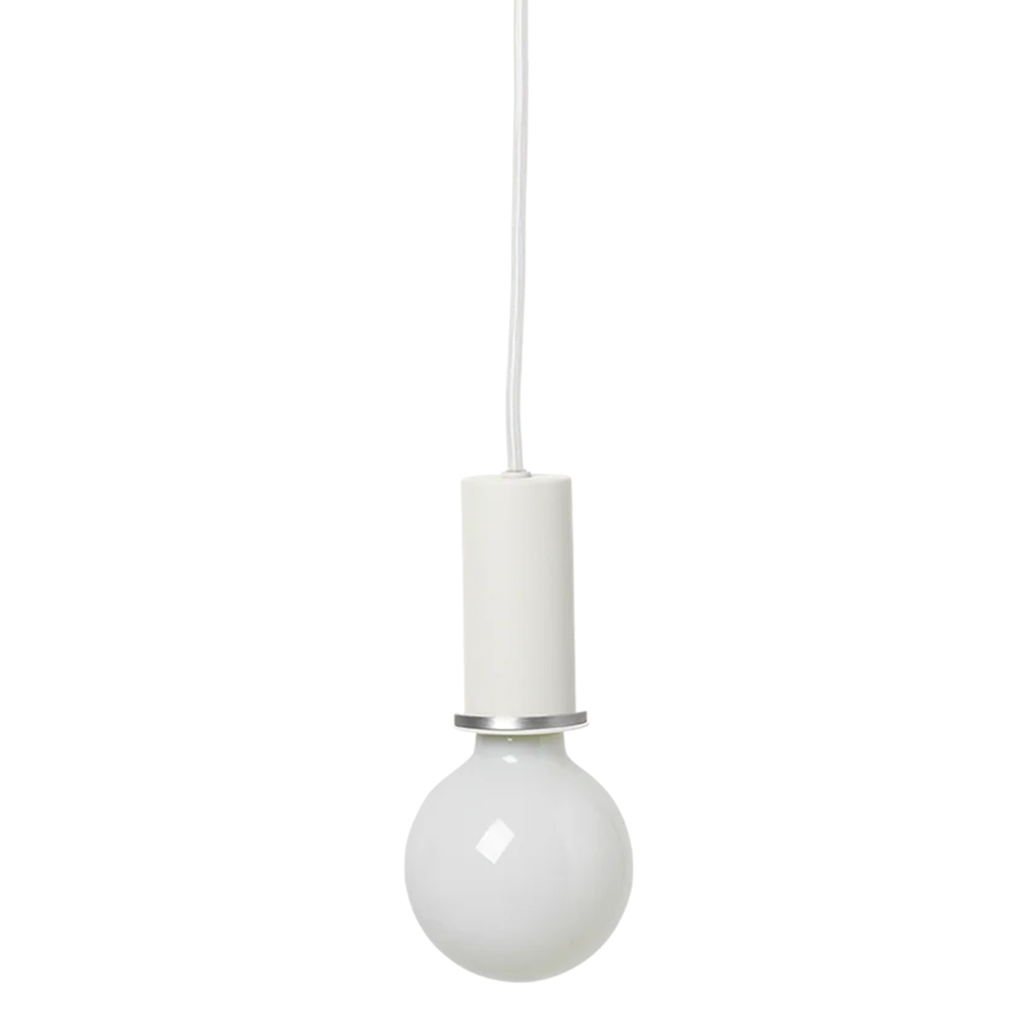 ferm LIVING Socket Pendelleuchte Kurz weiss 1104269677 104344