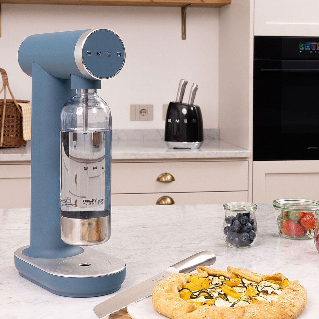 SMEG - Wassersprudler SKC01 weiß matt