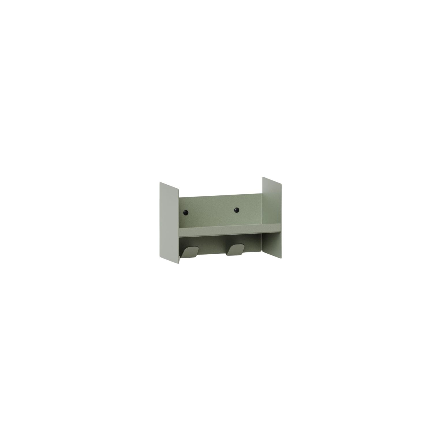 Tiptoe - PLI Slim Wandgarderobenregal 20x10cm eukalyptusgrau