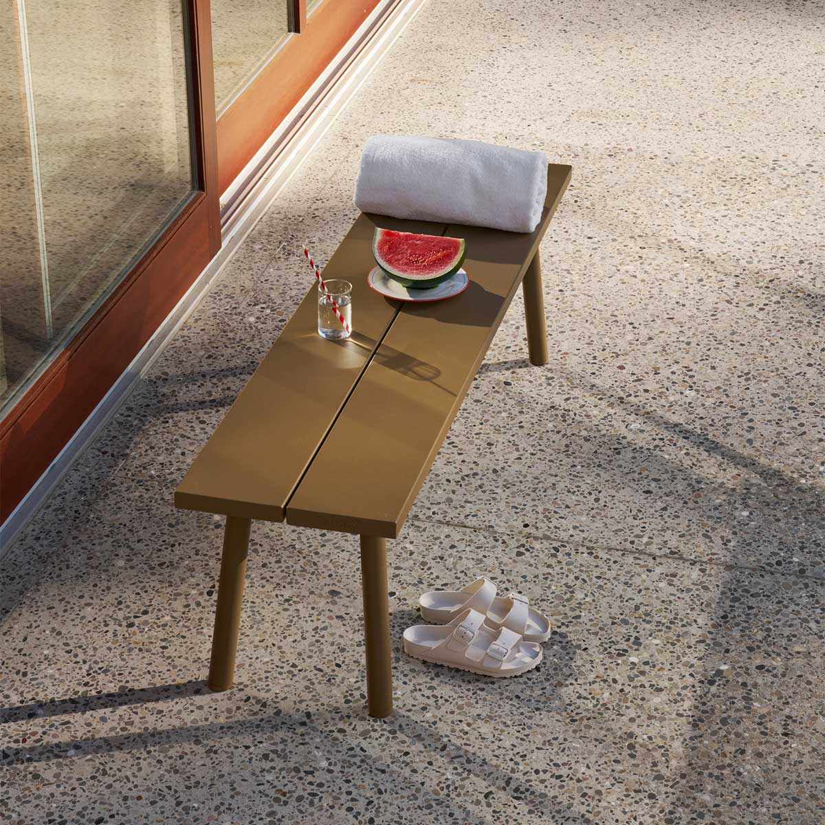 Fatboy - Fred’s Bench Outdoor Bank dark sage