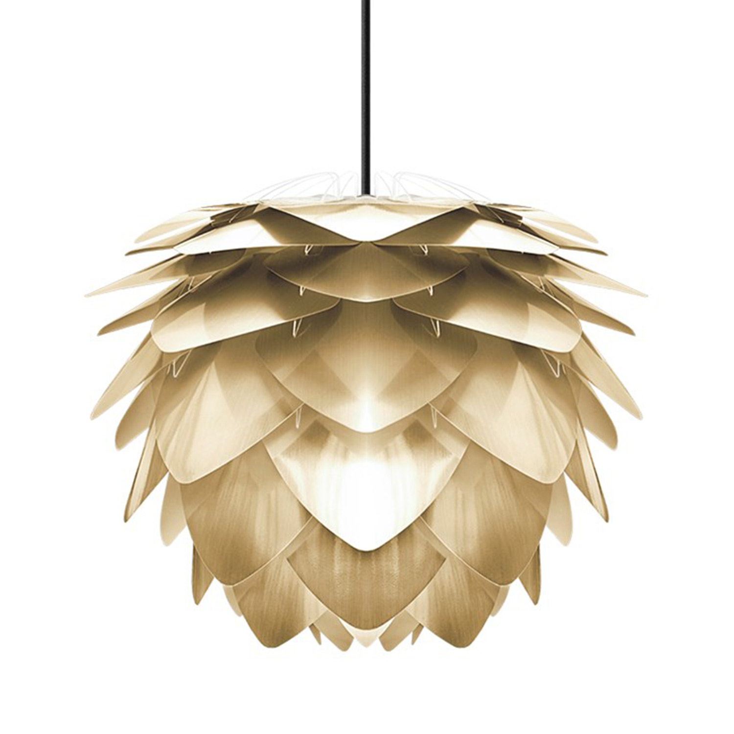 umage silvia messing schwarzes kabel 27850