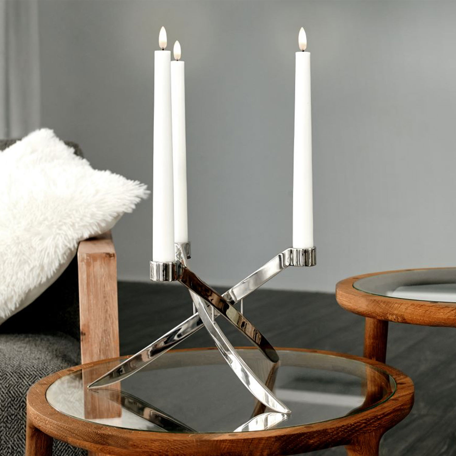 piffany taper led kerze kerzenleuchter 82600