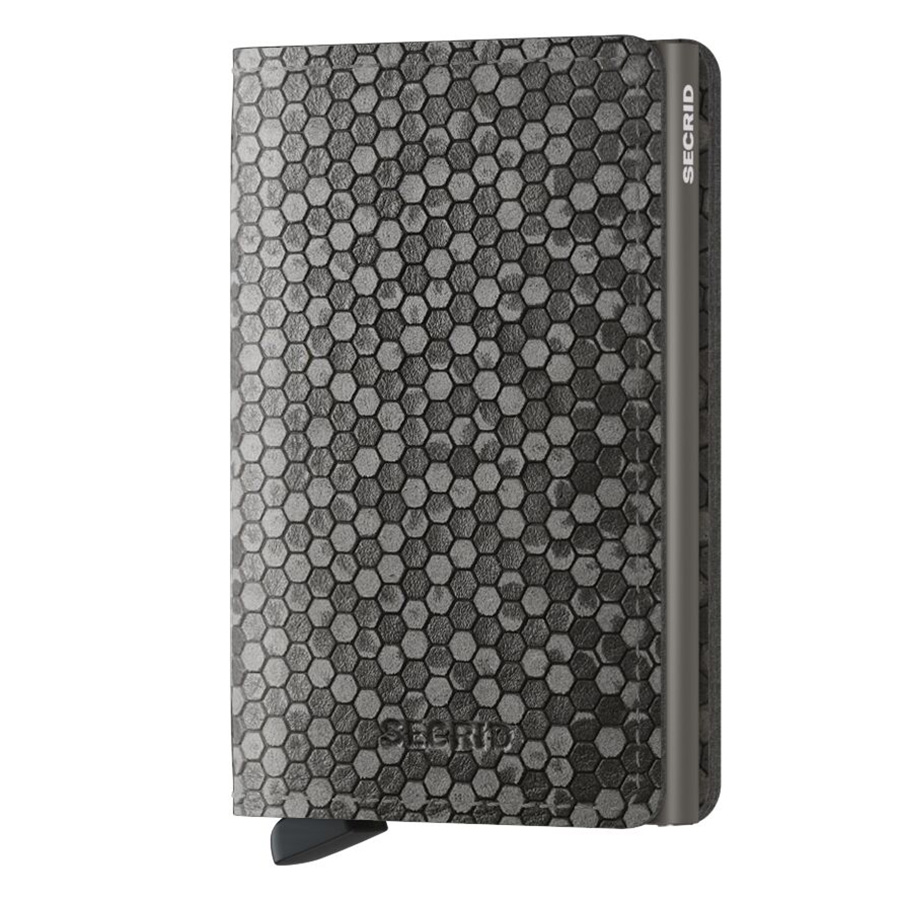 secrid slimwallet hexagon grau 104818