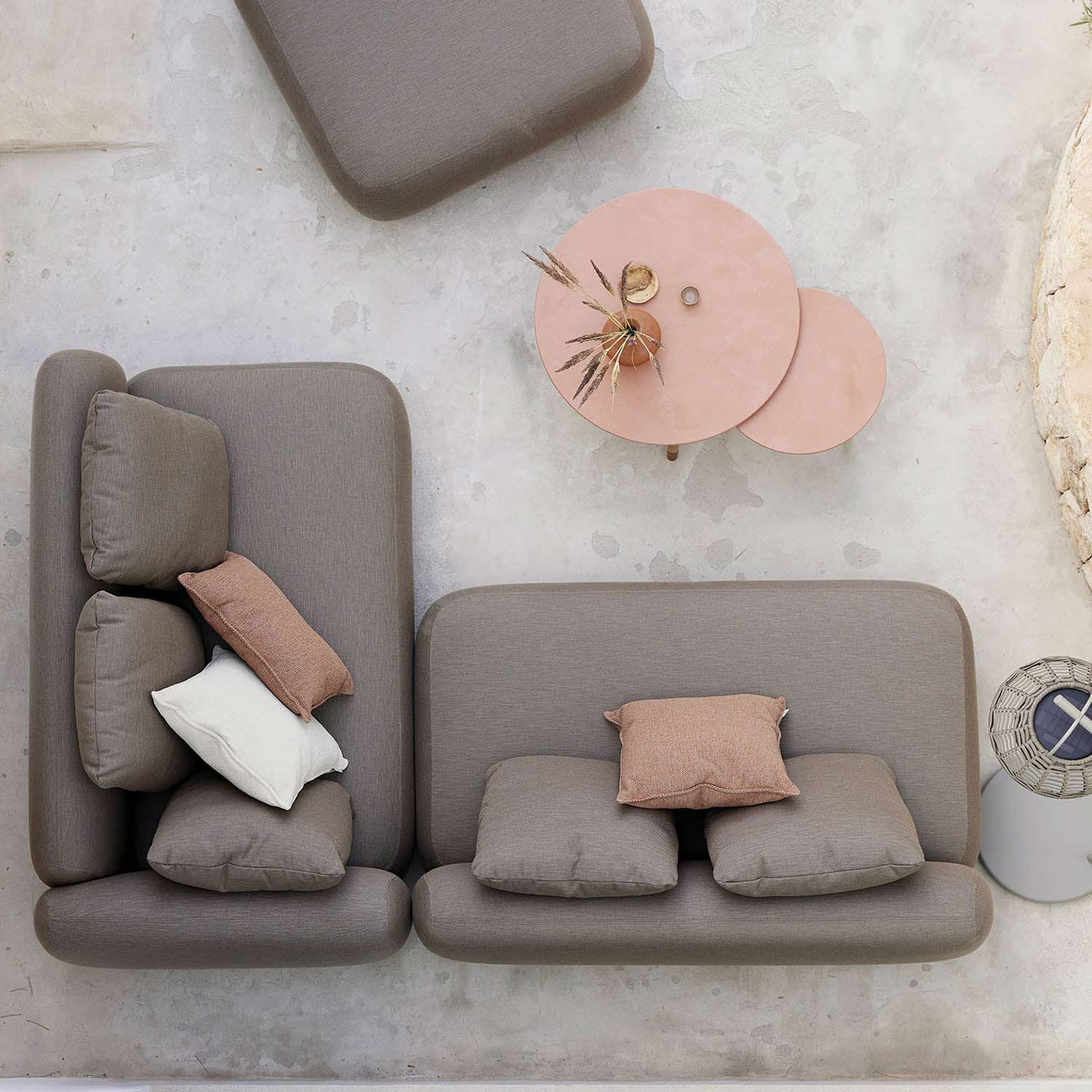 cane line capture 2 sitzer sofamodul kombination ambiente 89163