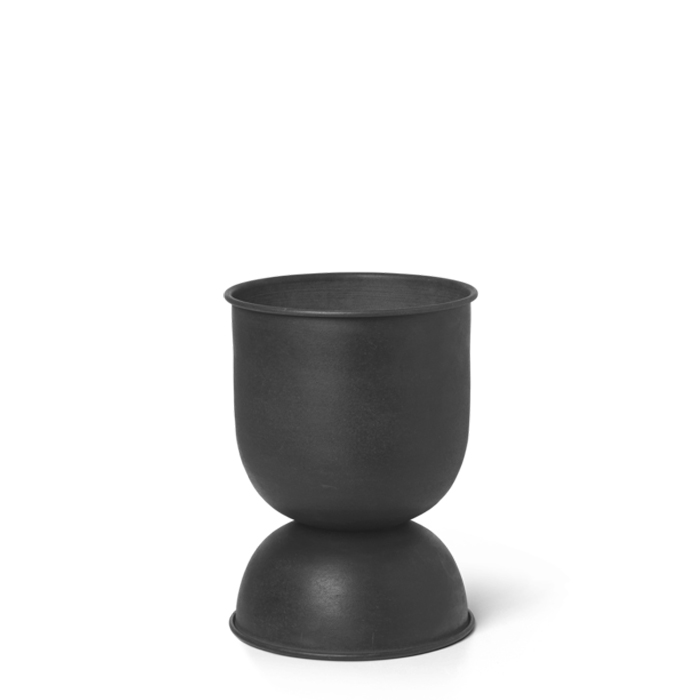 Hourglass Pot ferm Living extra small black 54558