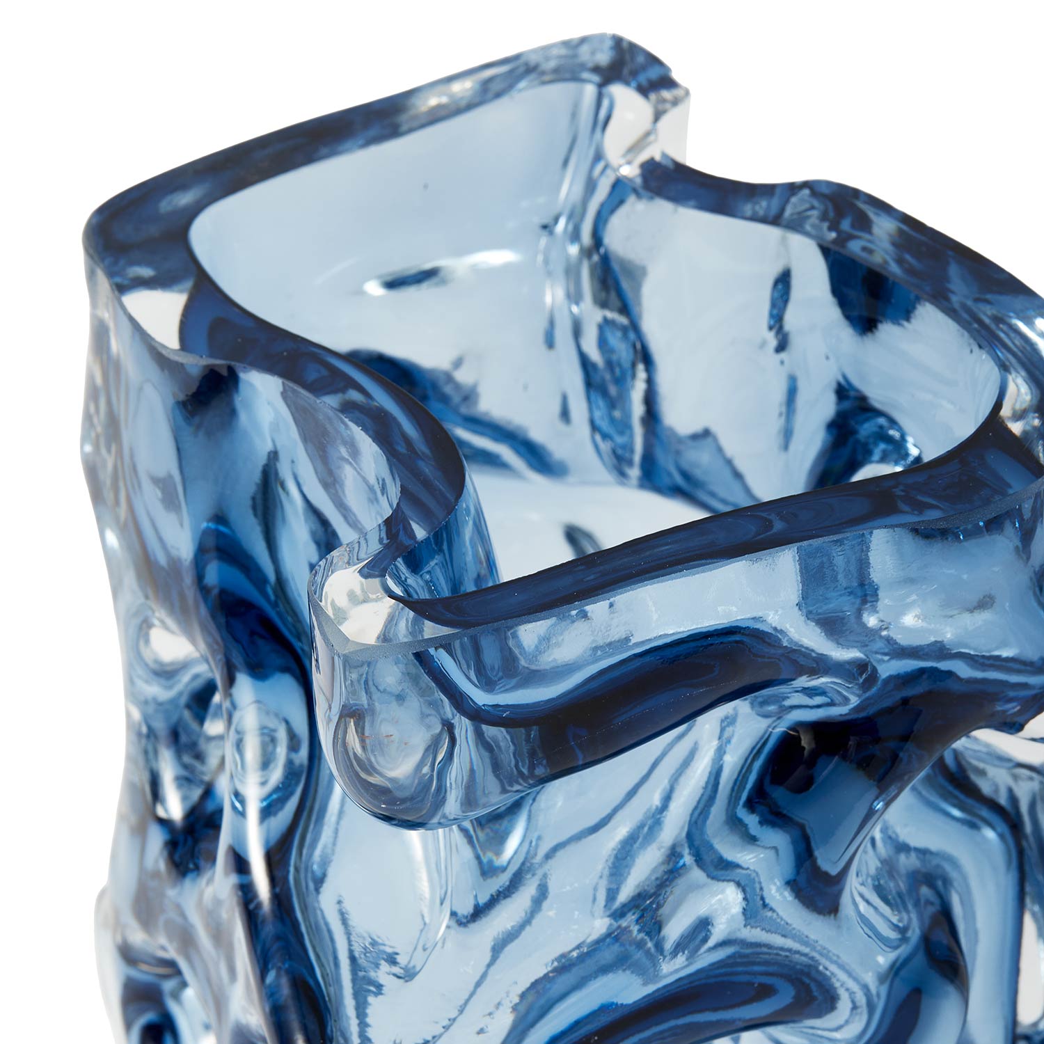 Pols Potten - Ice Vase dunkelblau