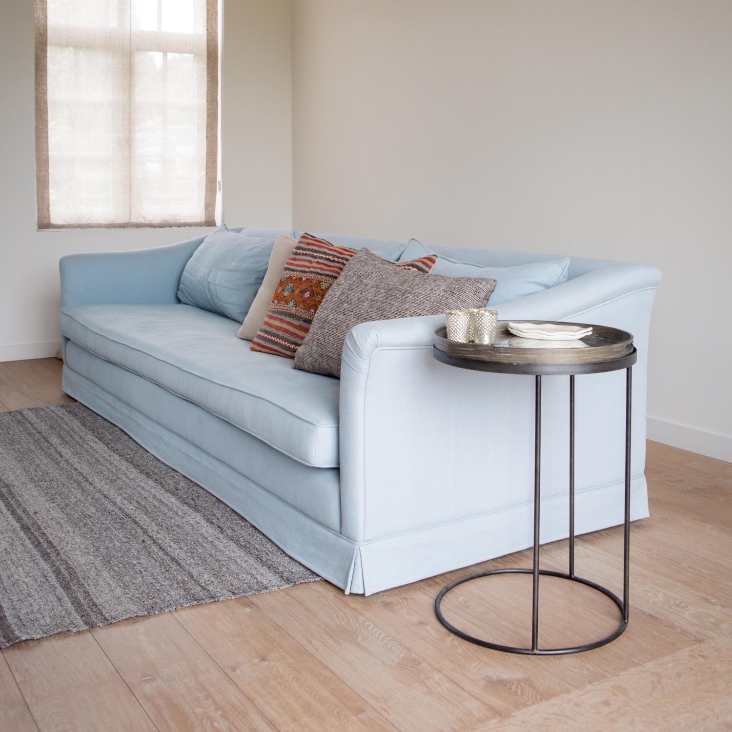 Ethnicraft Notre Monde 20704 Tisch rund round table tray small 49x49x66 2