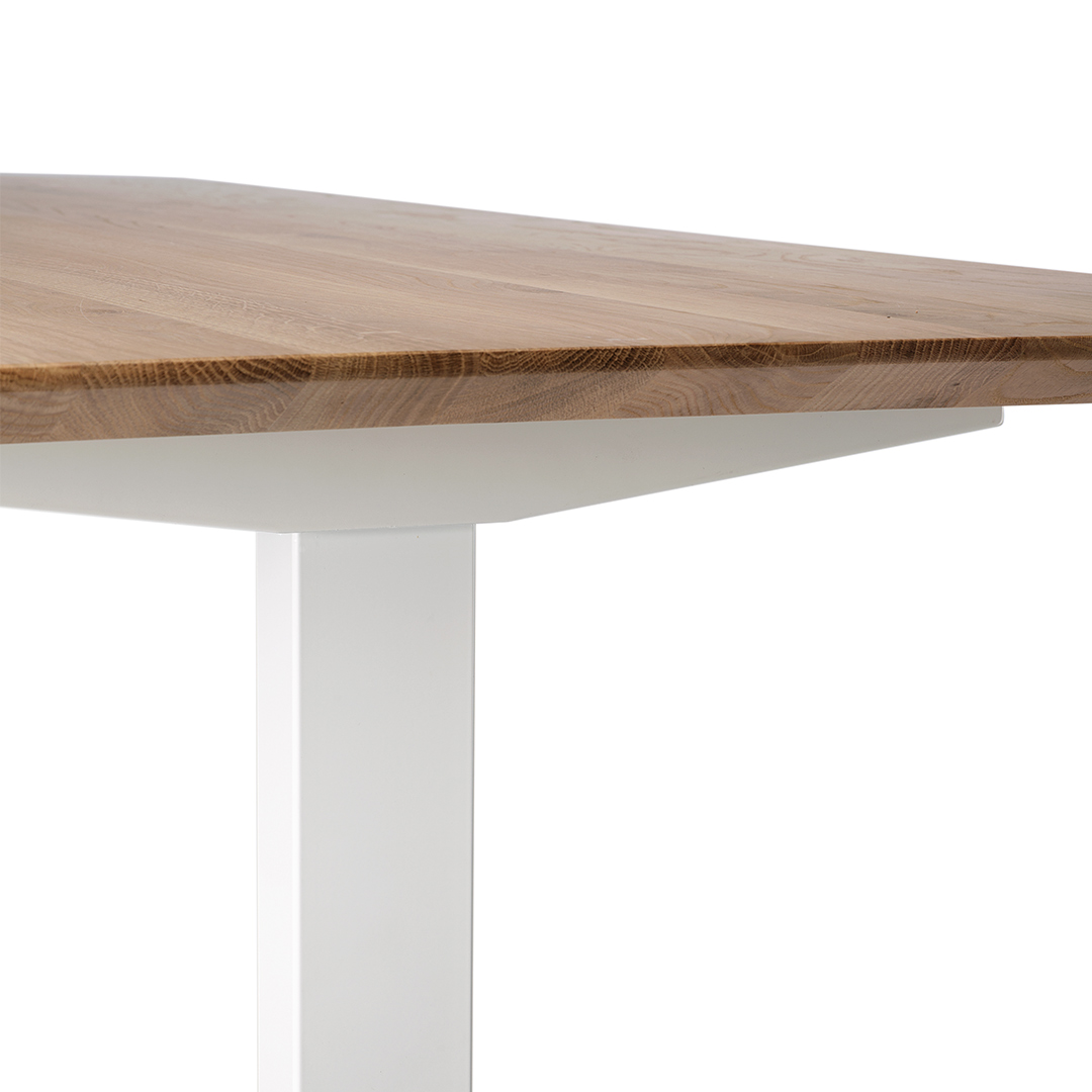 ethnicraft bok tischplatte verstellbarer schreibtisch eiche platte close up 84294