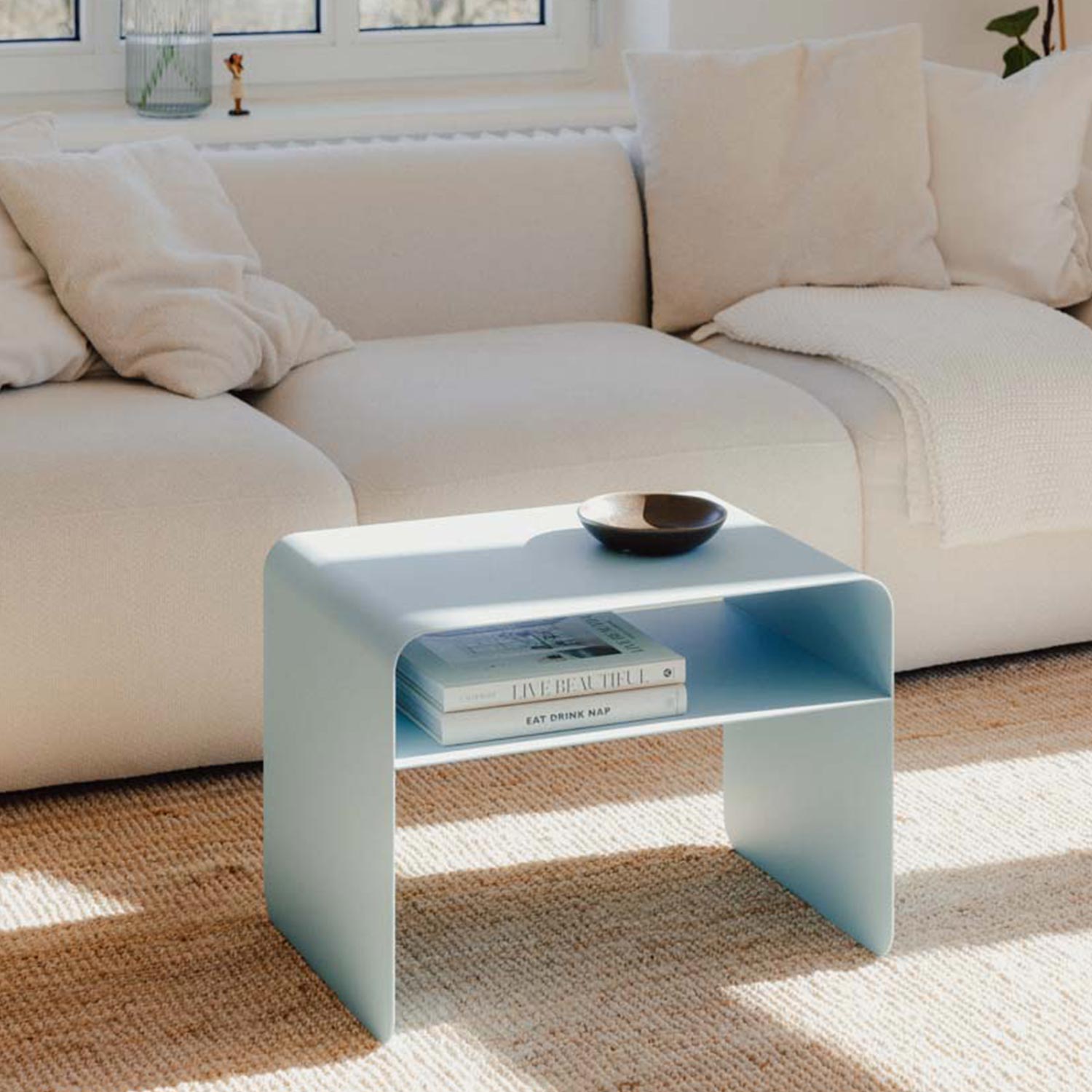 Metallbude - Cosmo Beistelltisch schwarz