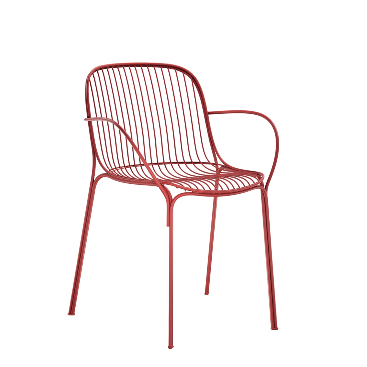 kartell hiray poltronicina rot freisteller2 90005