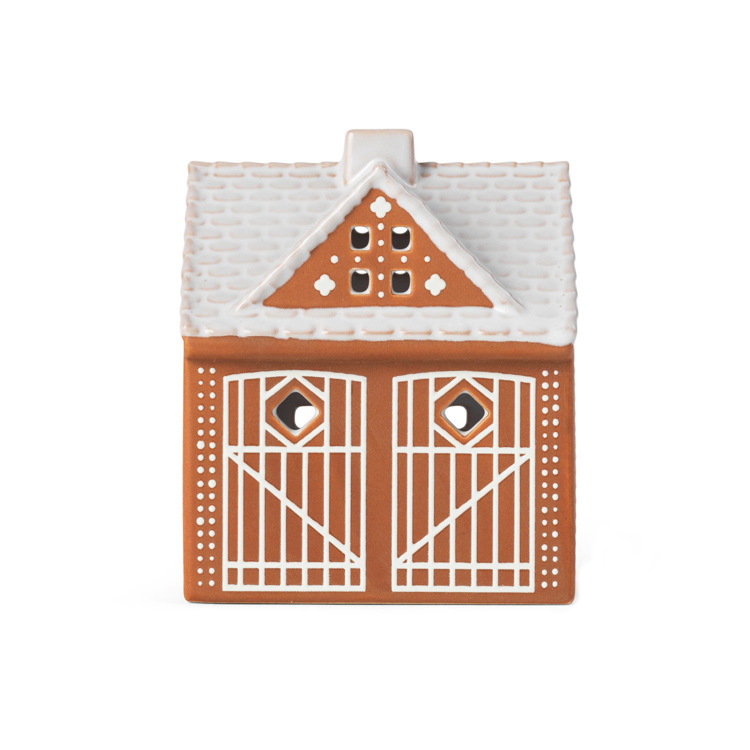 Kähler - Gingerbread Kerzenhaus Weihnachtskrippe H11.5