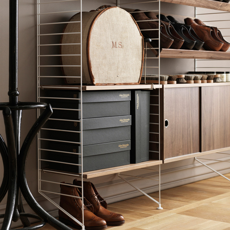 regal flur garderobe string 68026