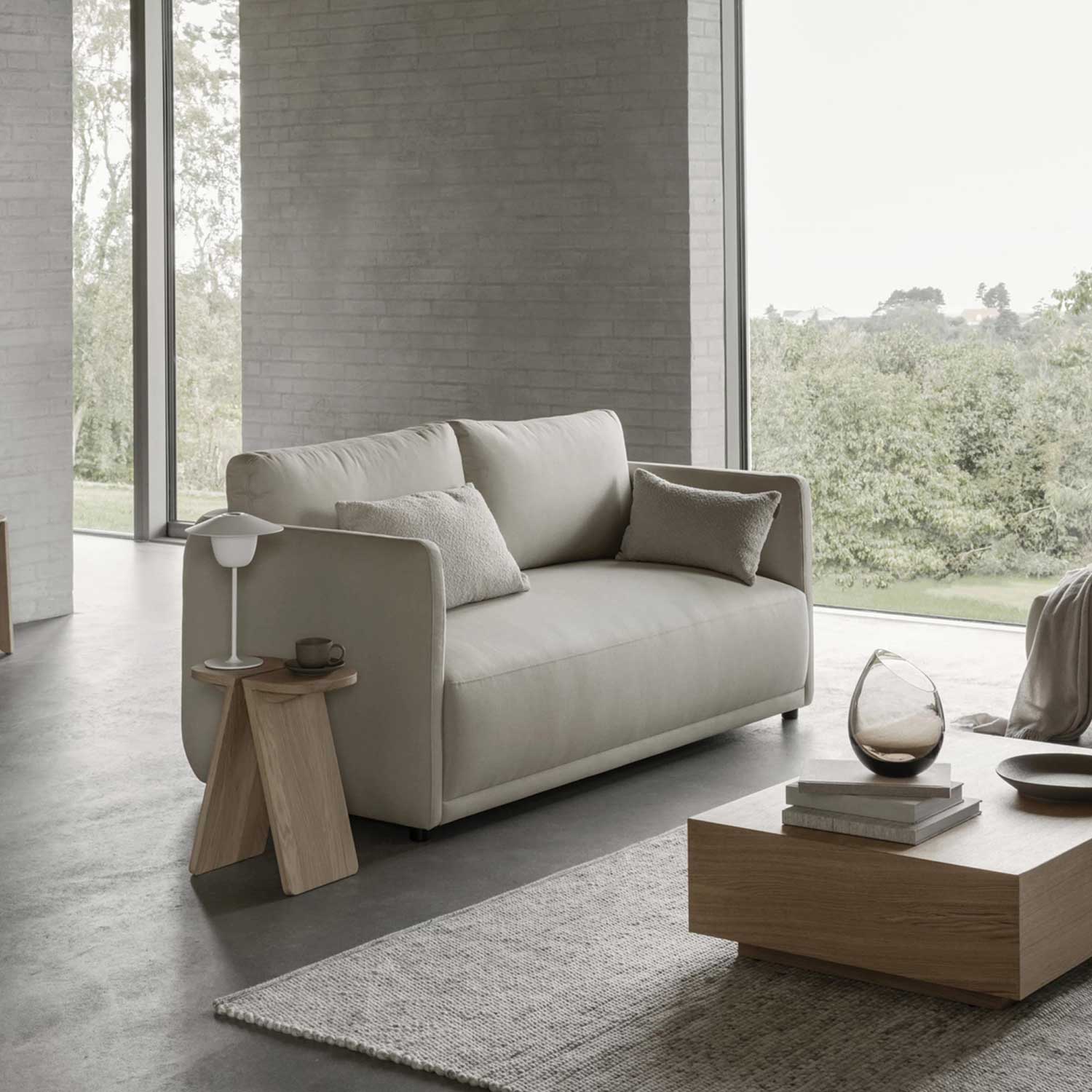 avio hocker eiche im wohnzimmer blomus 90285