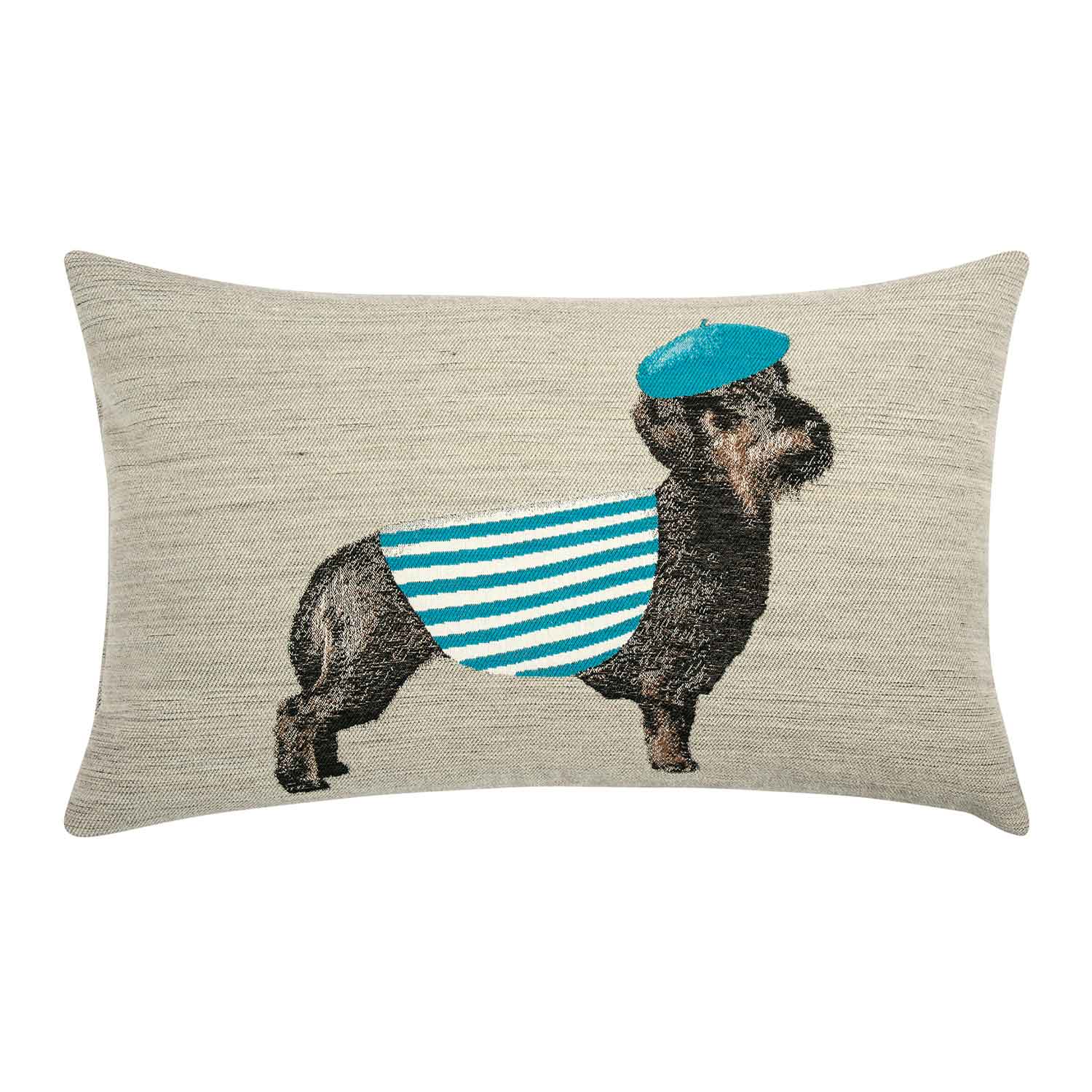 pad Sausage Kissenhuelle 30x50 blue 103557