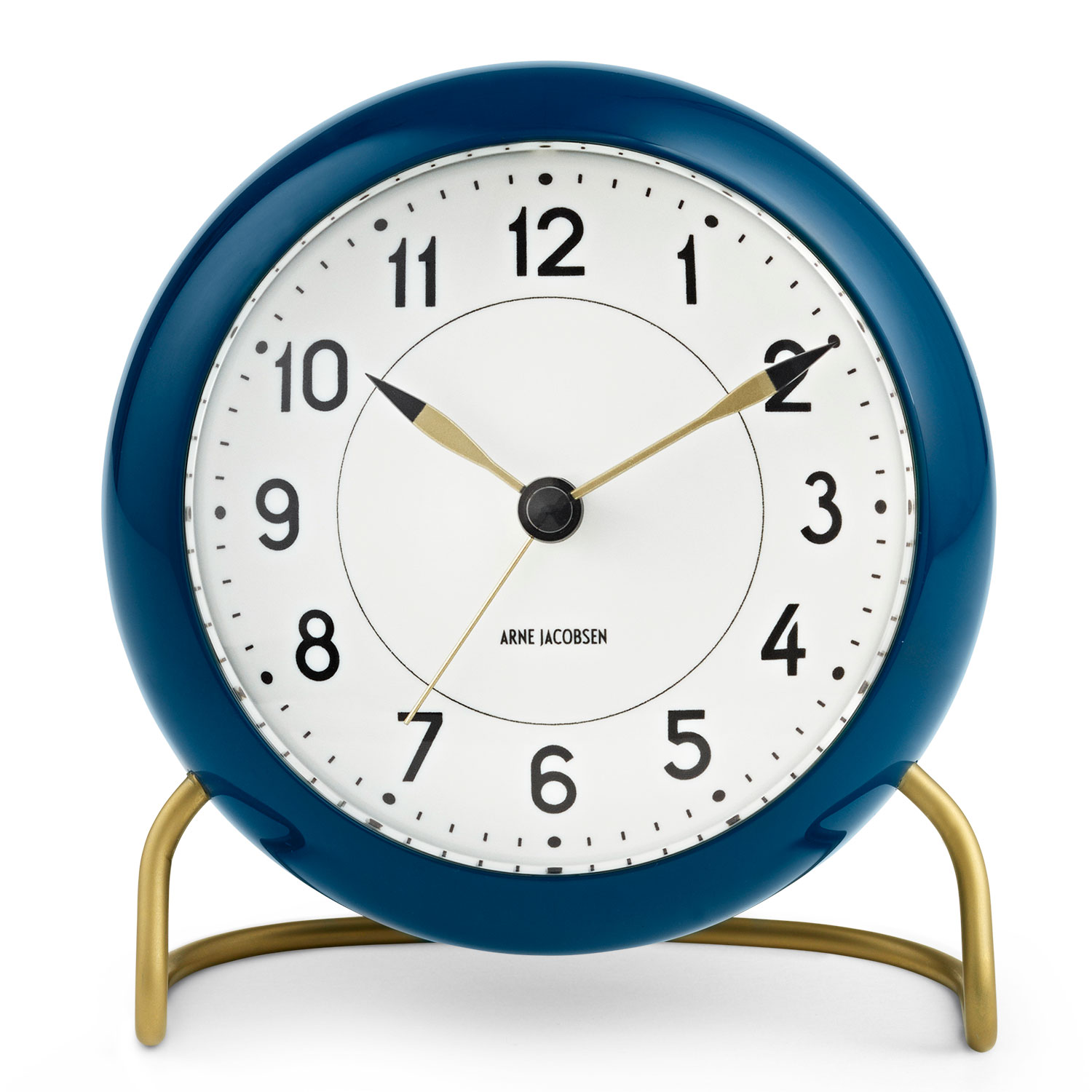 Arne Jacobsen Station Tischuhr 43678
