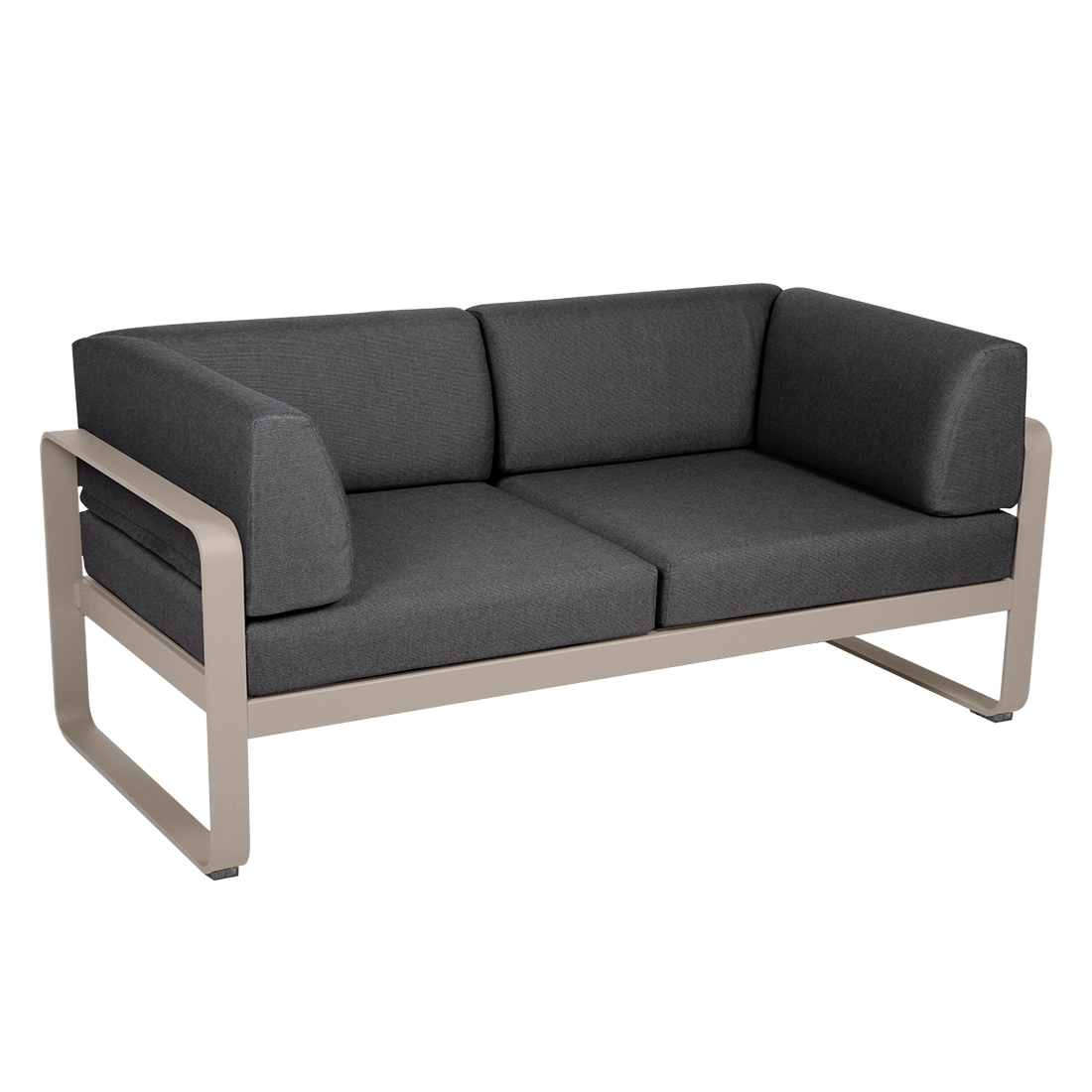 fermob bellevie club sofa muskat graphitgrau 66058