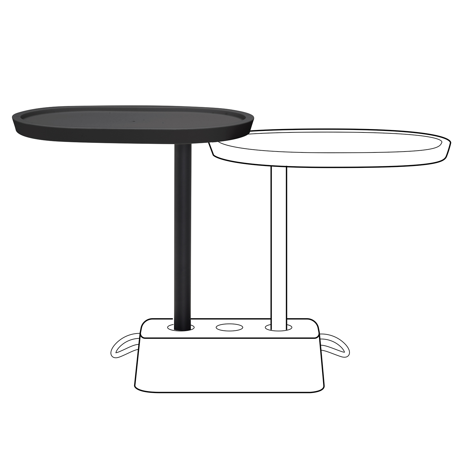 fatboy Bricks buddy anthrazit 66503