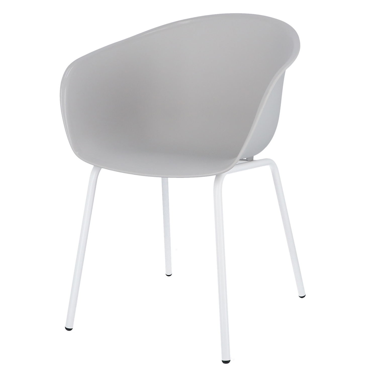 Jan Kurtz - Mato Stuhl hellgrau-weiß