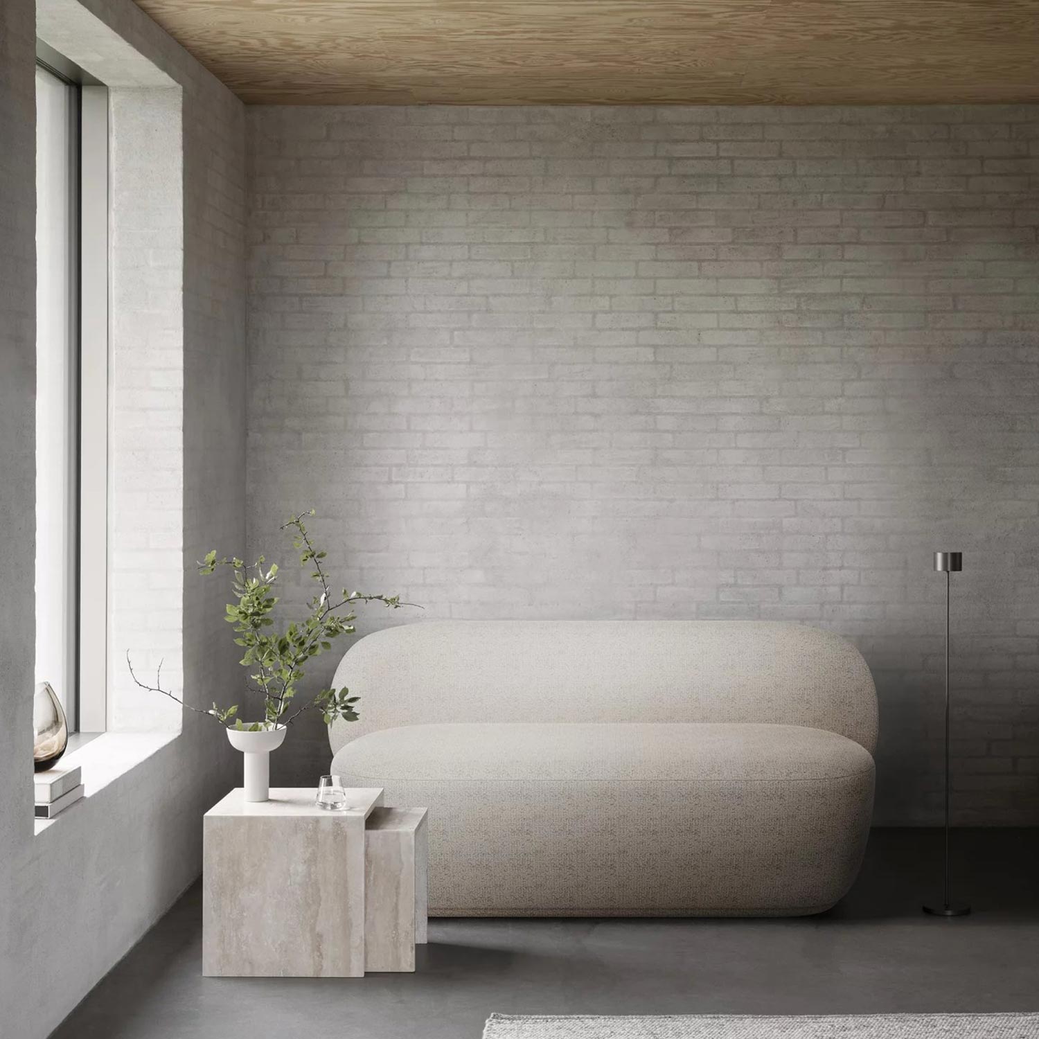 blomus KOUN Zweisitzer vor der Wand 102625