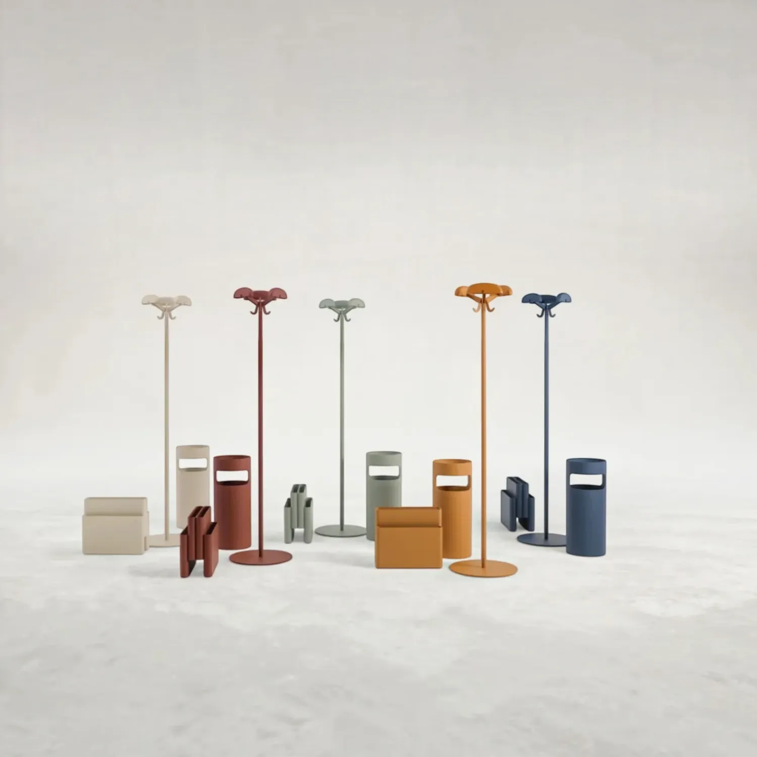 Kartell - Magazine Rack Zeitschriftenständer braun