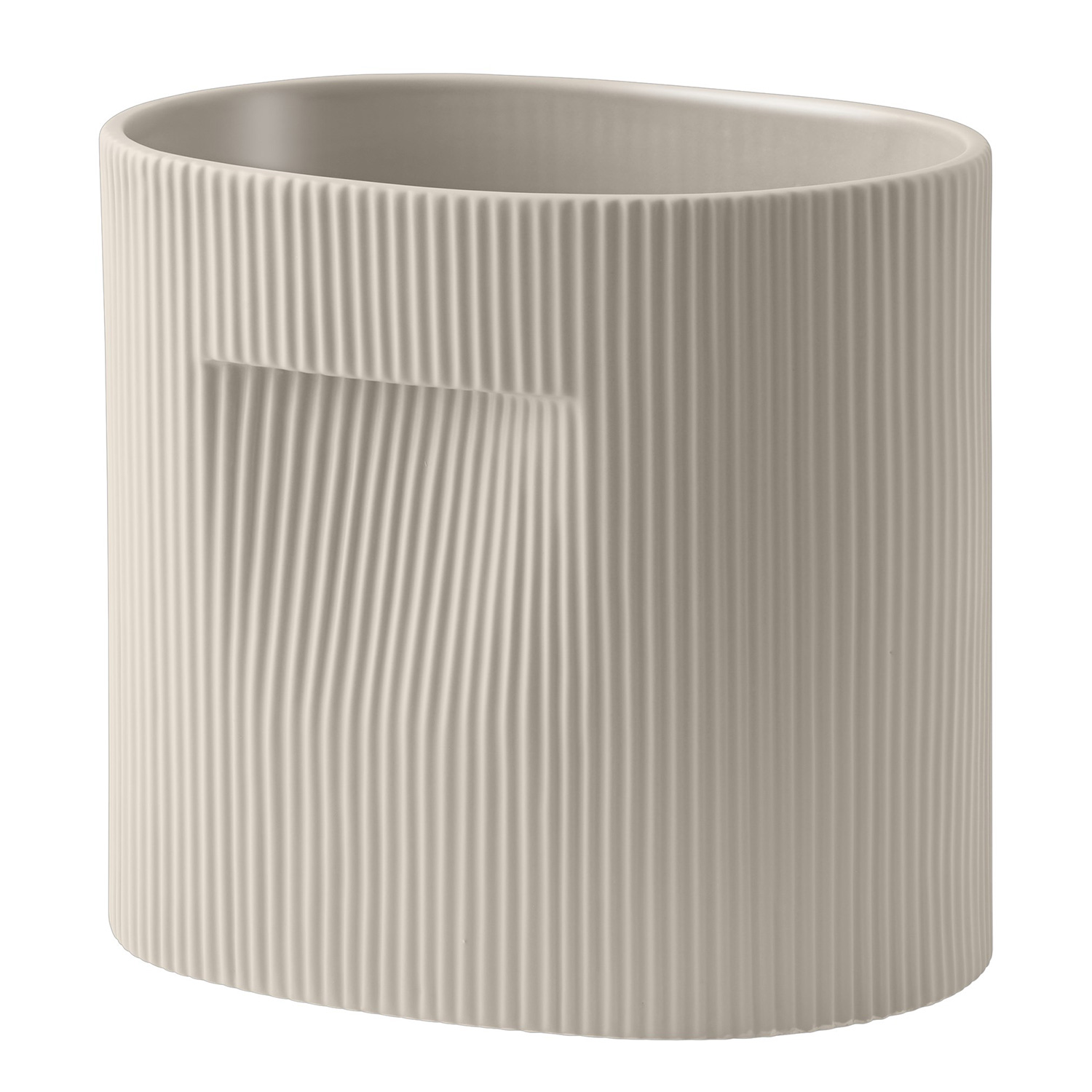 muuto Ridge Blumentopf beige 24 cm 105343