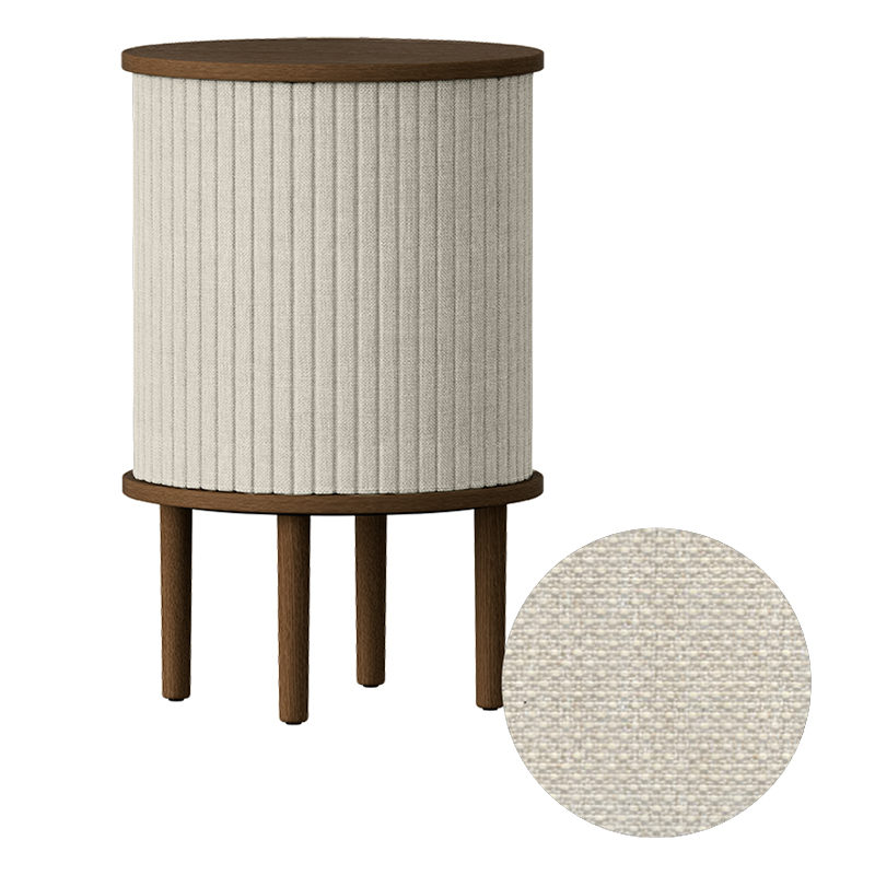 umage audacious side table dunkle eiche white sands 86711
