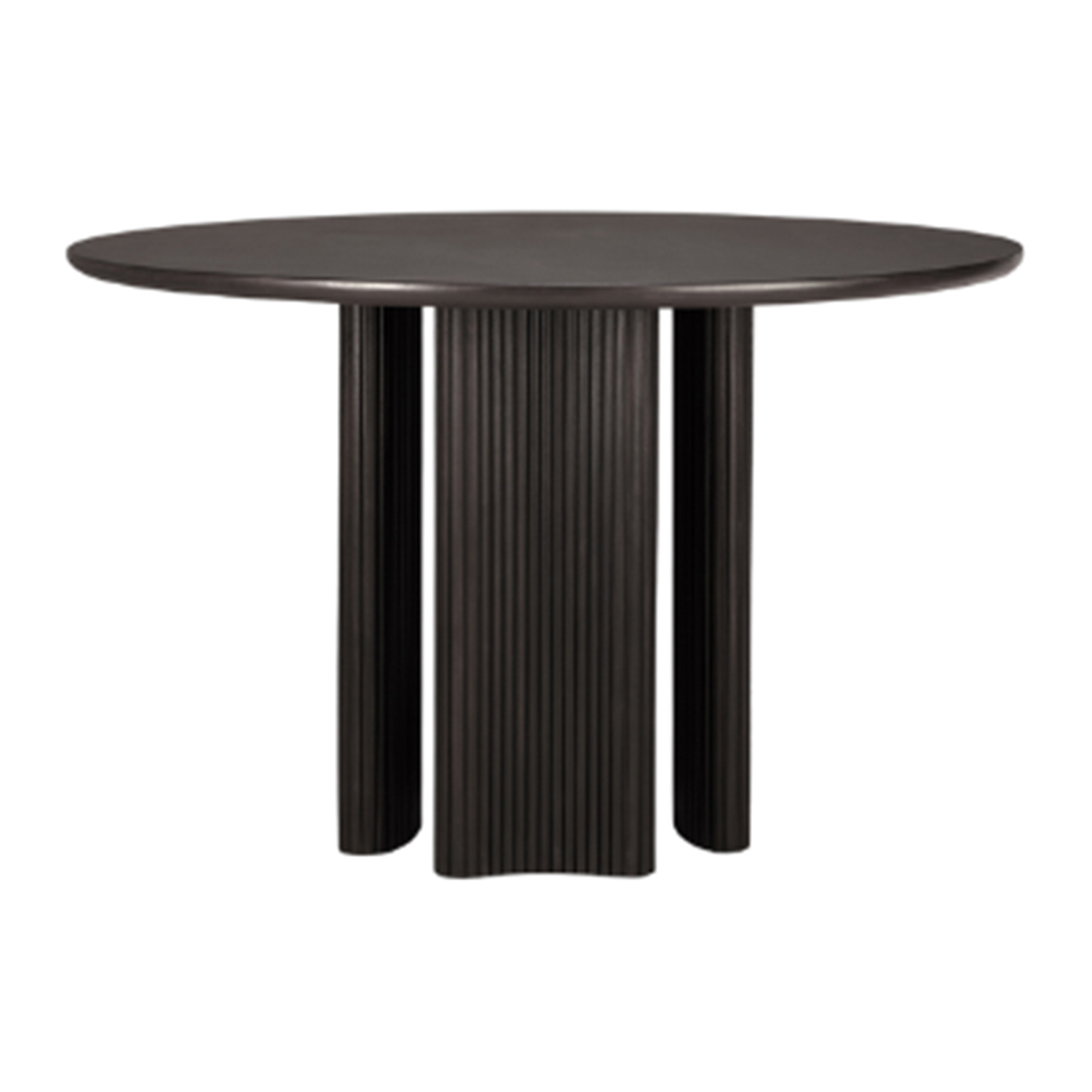 Ethnicraft - Roller Max Tisch rund mahagoni