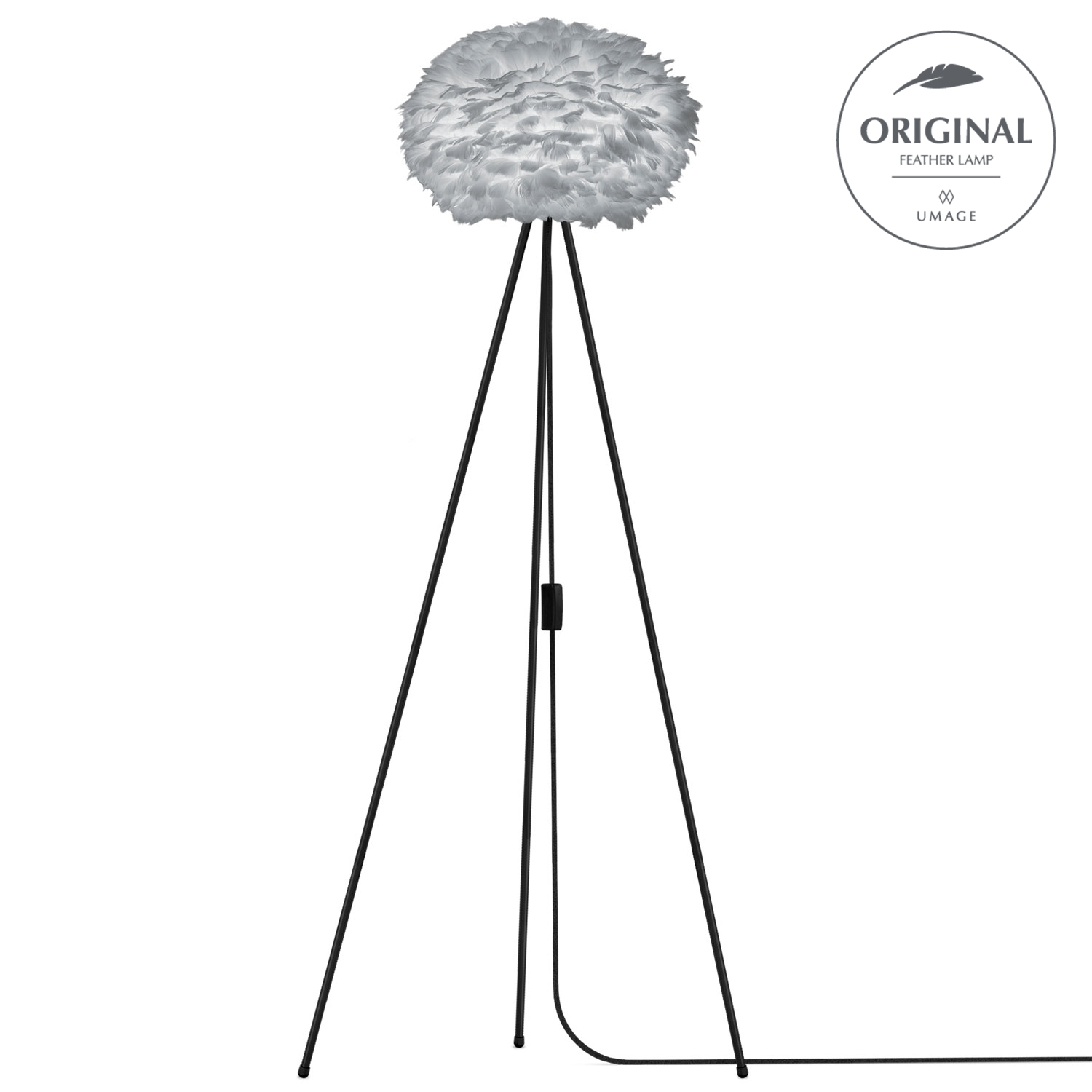 umage eos light grey tripod feather 75730