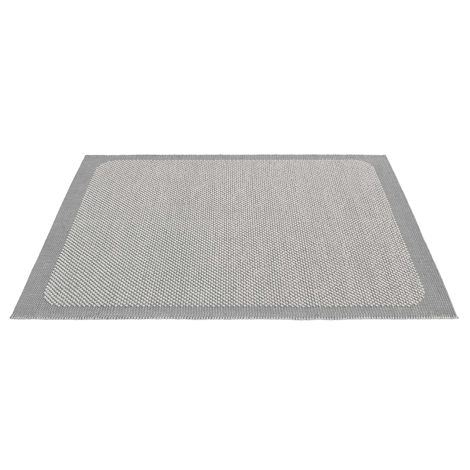 muuto pebble rug 200x300 light grey 89509