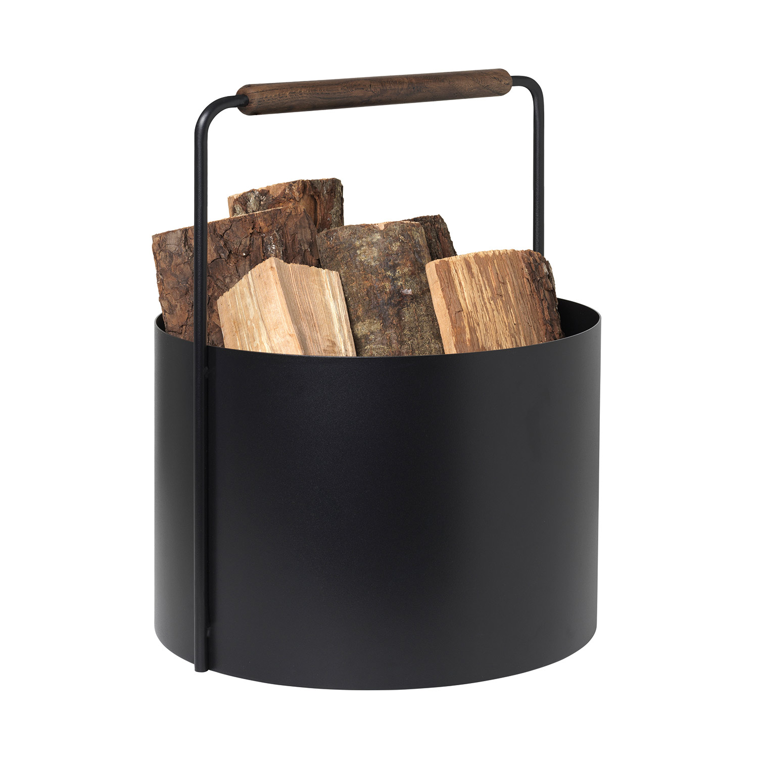 Ashi blomus Holzkorb brown 81843