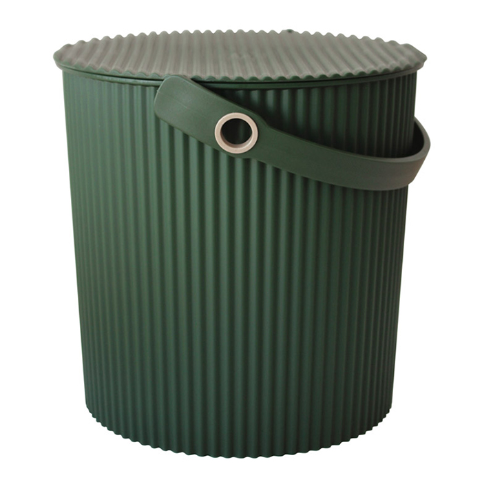 Hachiman - Omnioutil Eimer mit Deckel 10 l dark green
