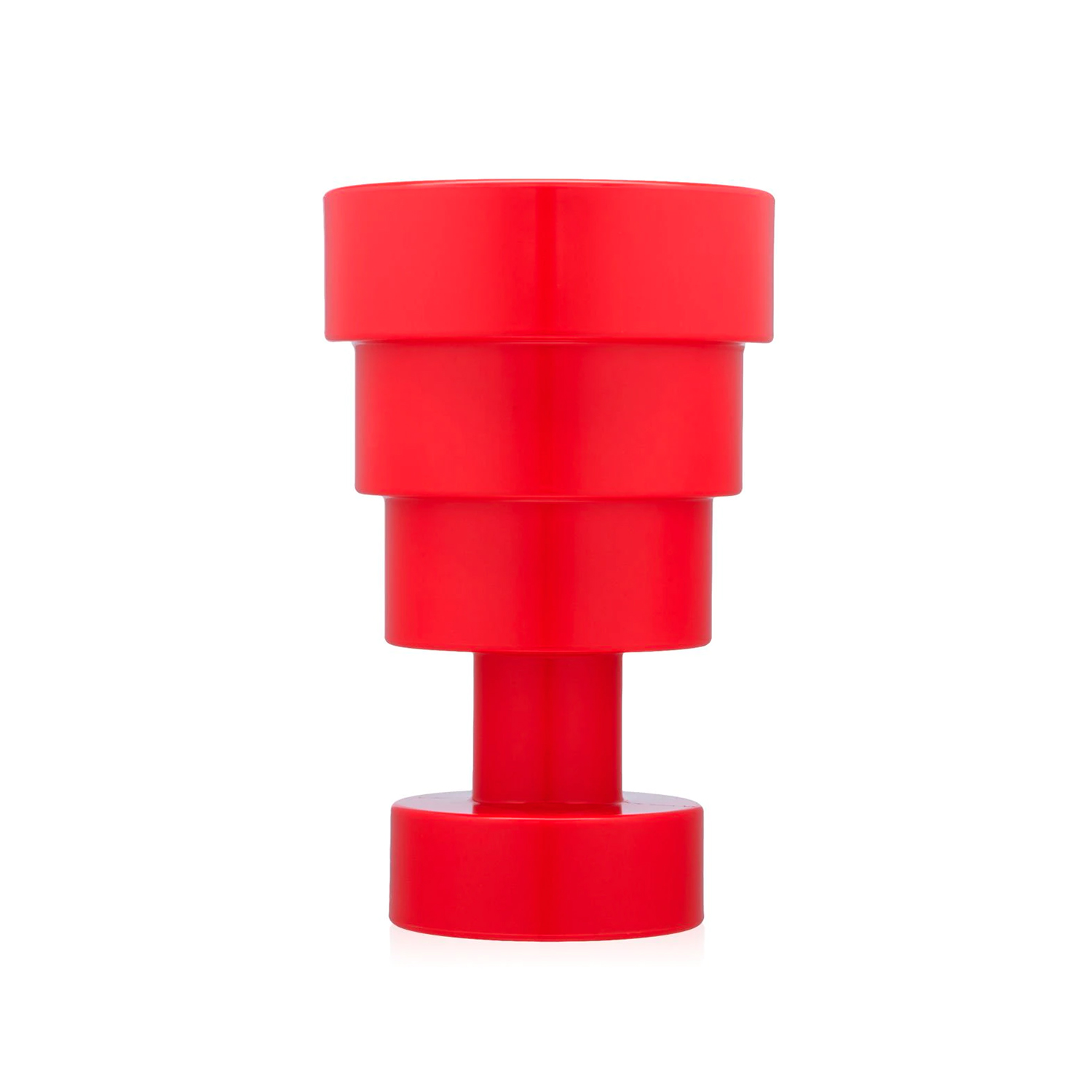 kartell calice vase rot kelchform 76335