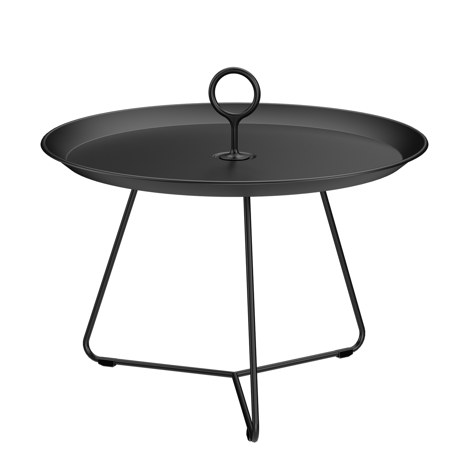 houe eyelet beistelltisch 60cm schwarz 20902 2412 92594