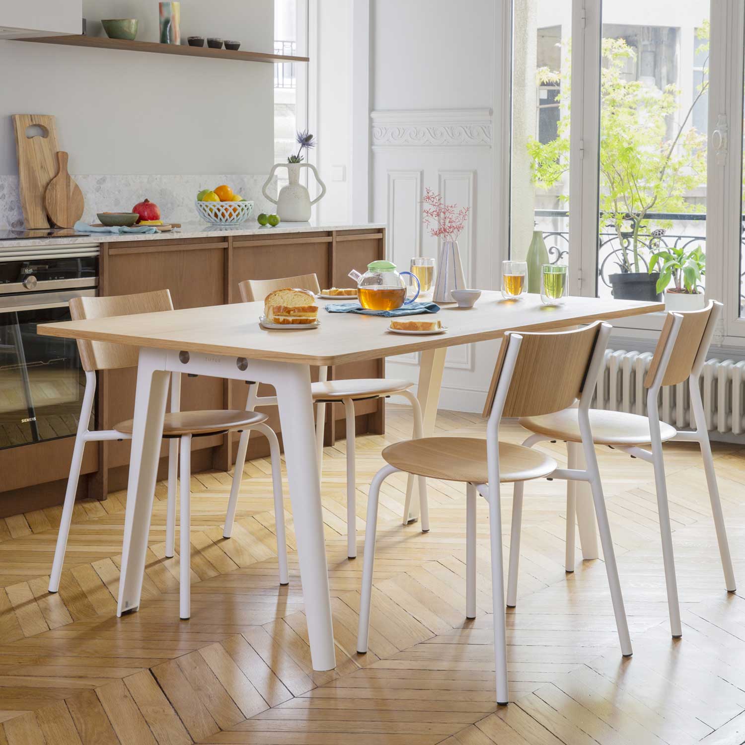 Tiptoe - SSD Stuhl öko-zertifiziert graphitschwarz/Eiche