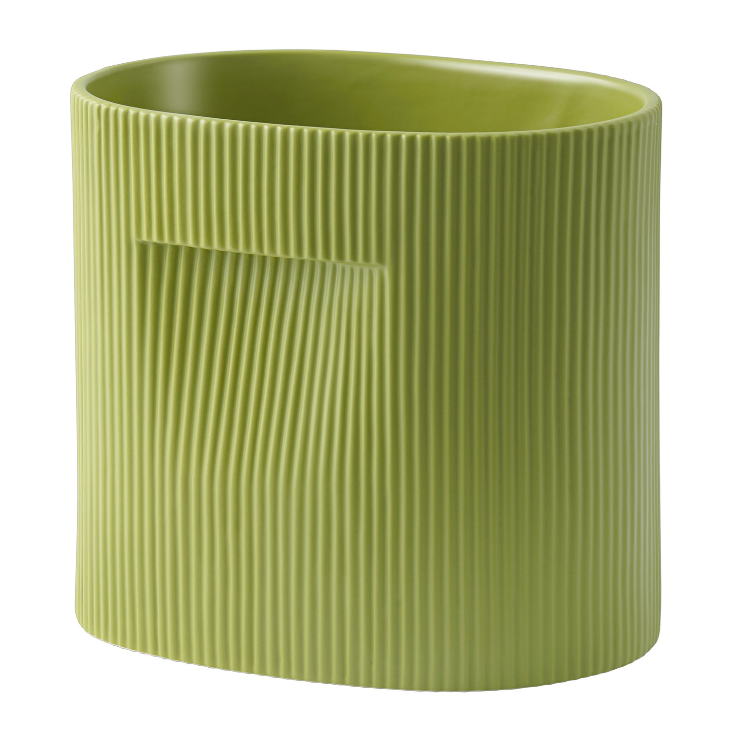 muuto Ridge Blumentopf moosgruen 24 cm 105344